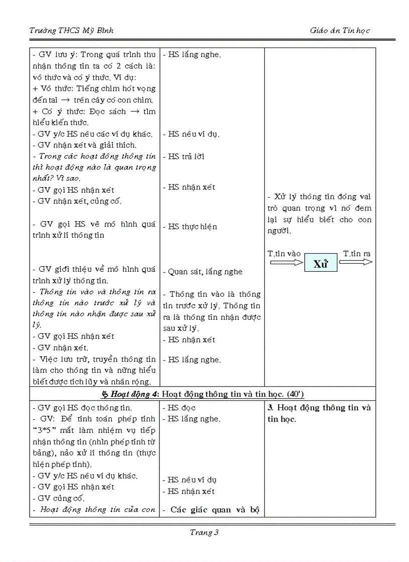 image for page Giao an Tin 6 Tuan 1