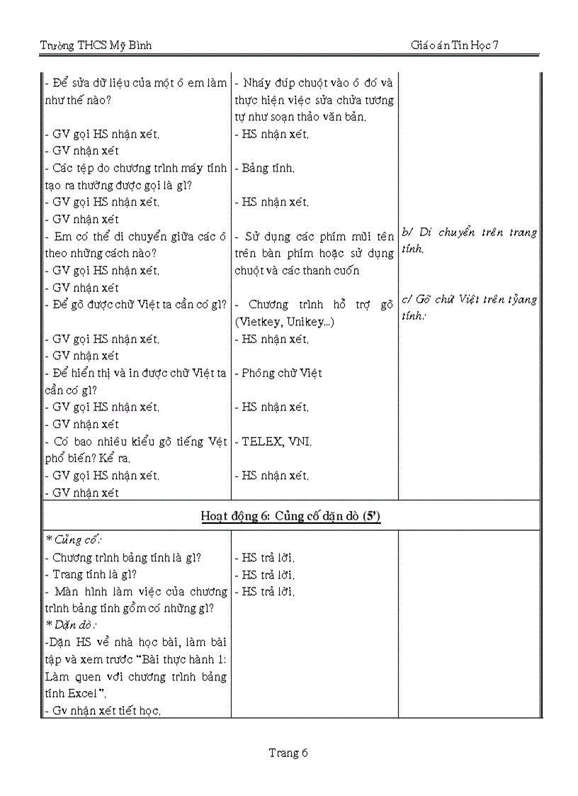 image for page Giao an Tin 7 Tuan 1