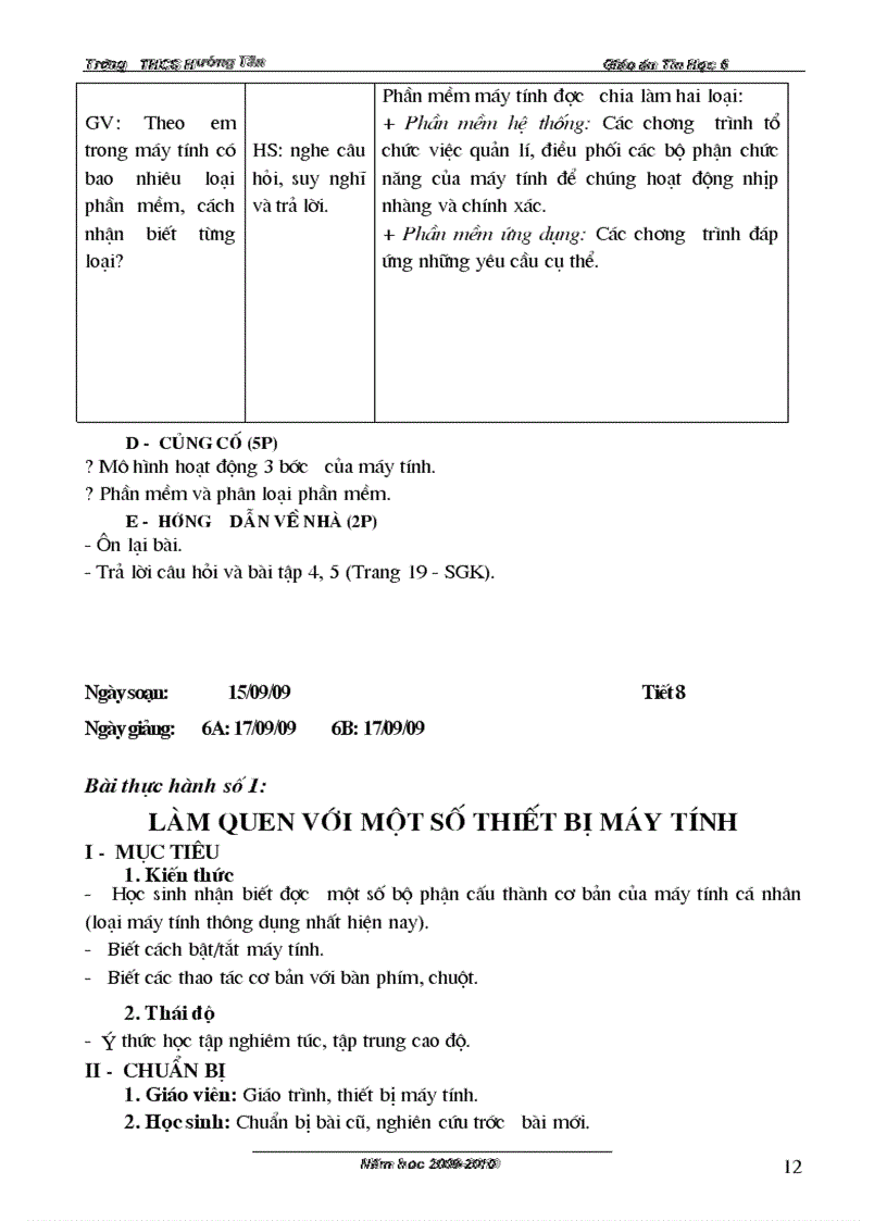 image for page Giáo án tin học 6 toàn bộ