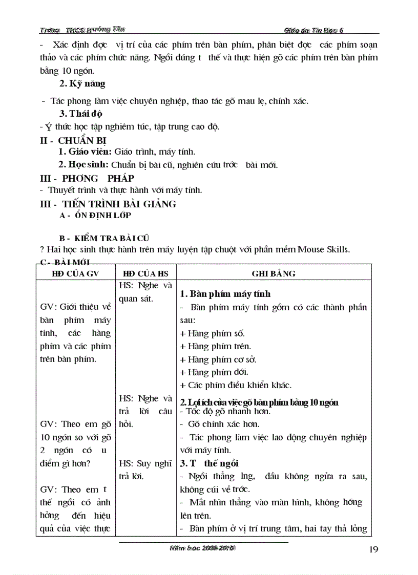 image for page Giáo án tin học 6 toàn bộ