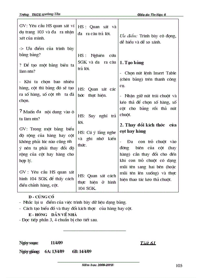 image for page Giáo án tin học 6 toàn bộ