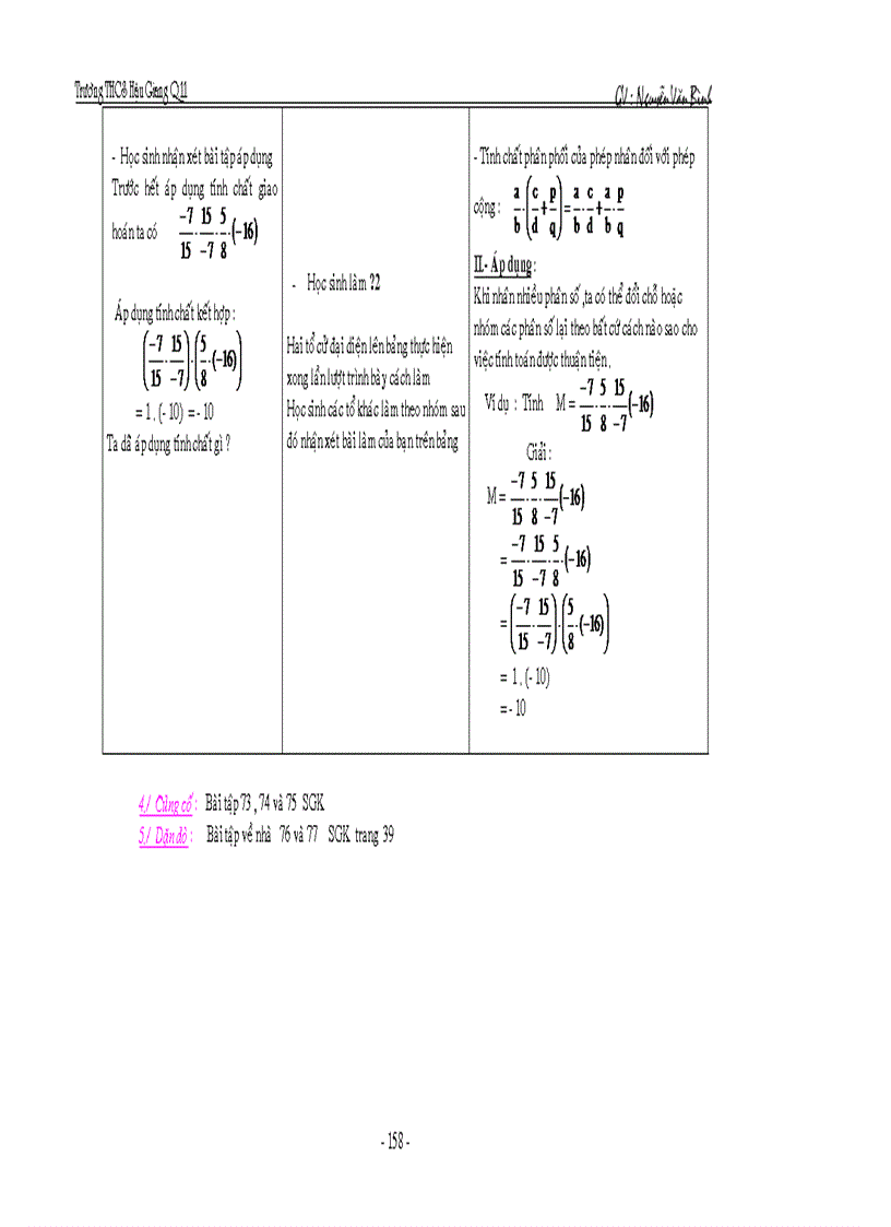 image for page Giáo án toán 6 cực hay