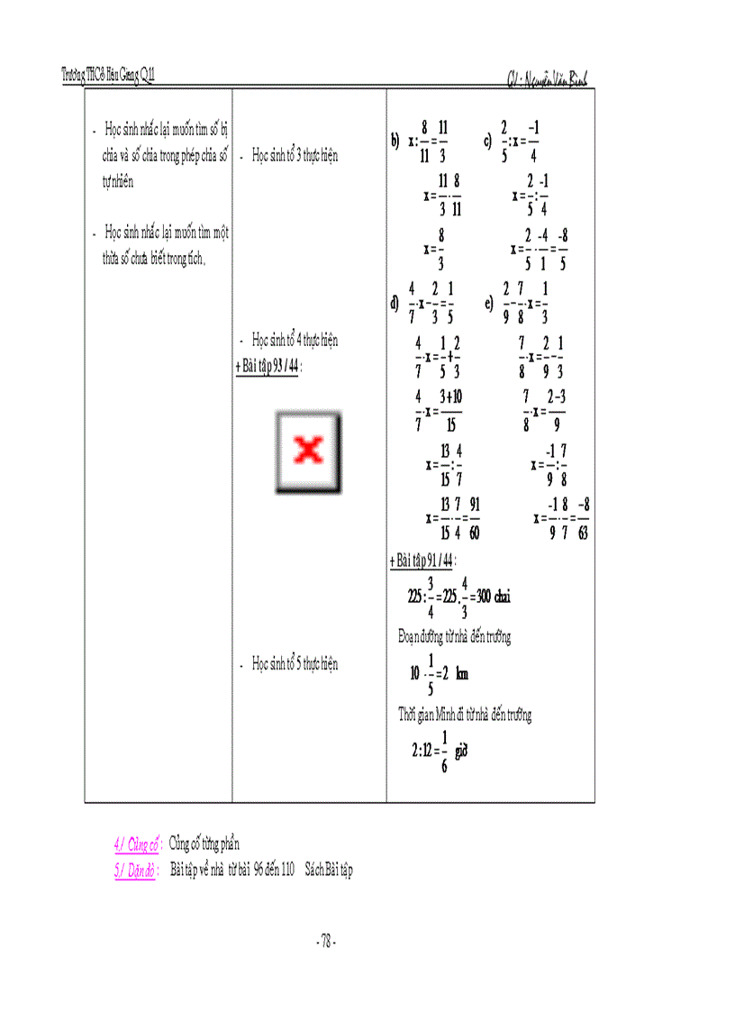 image for page Giáo án toán 6 cực hay