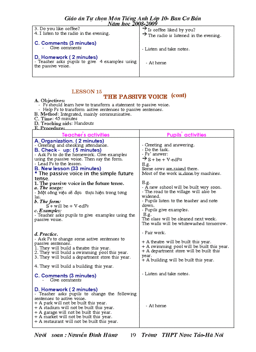 image for page Giao an tu chon TA 10