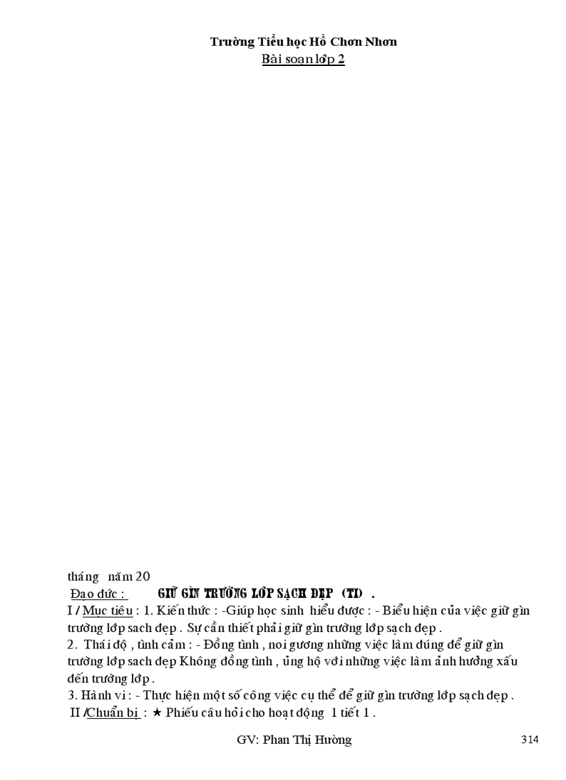 image for page Giáo án tuần 13 lớp 2 CKT