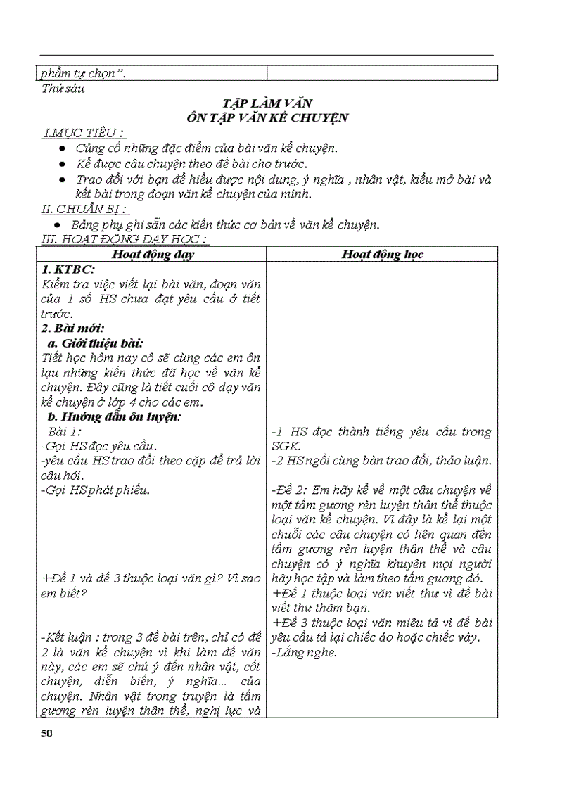 image for page Giáo án tuần 13 lớp 4