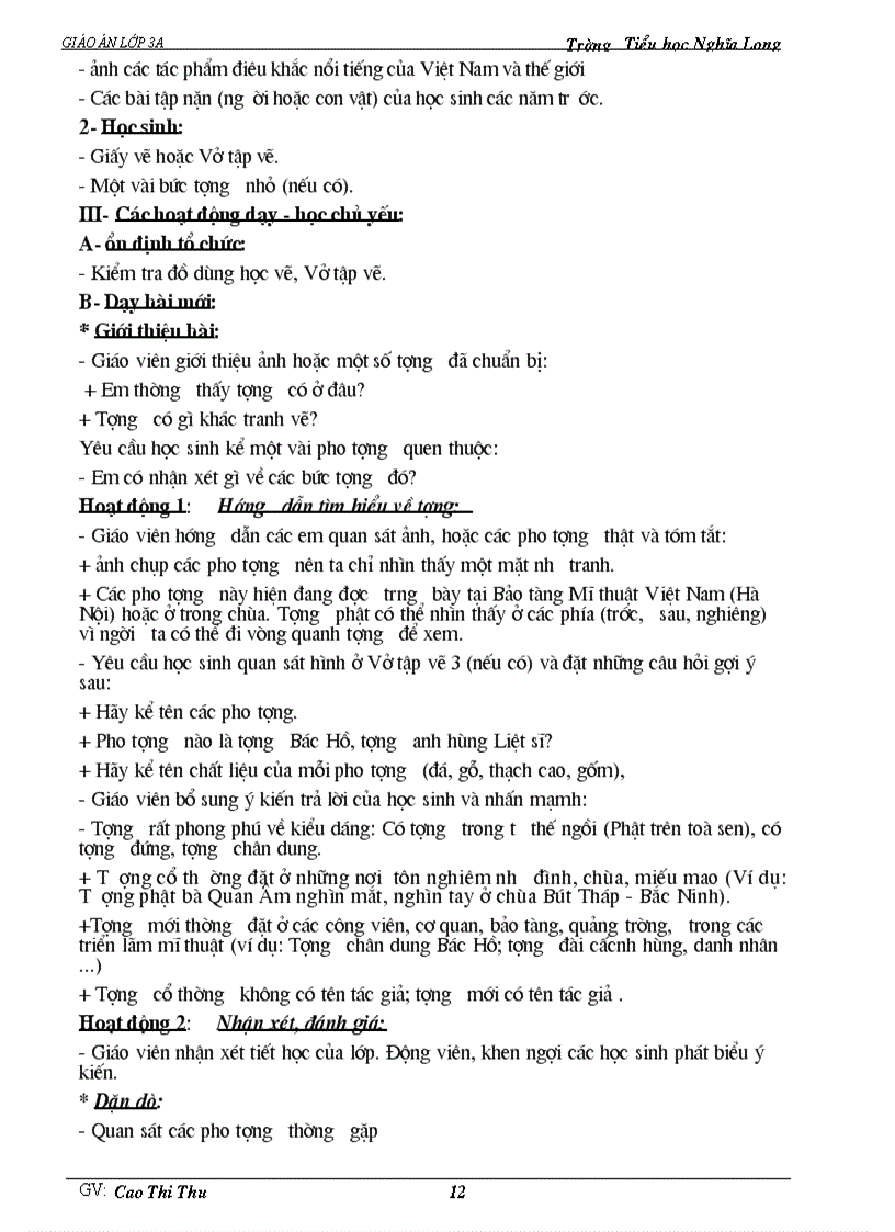 image for page Giáo án Tuần 21 đủ