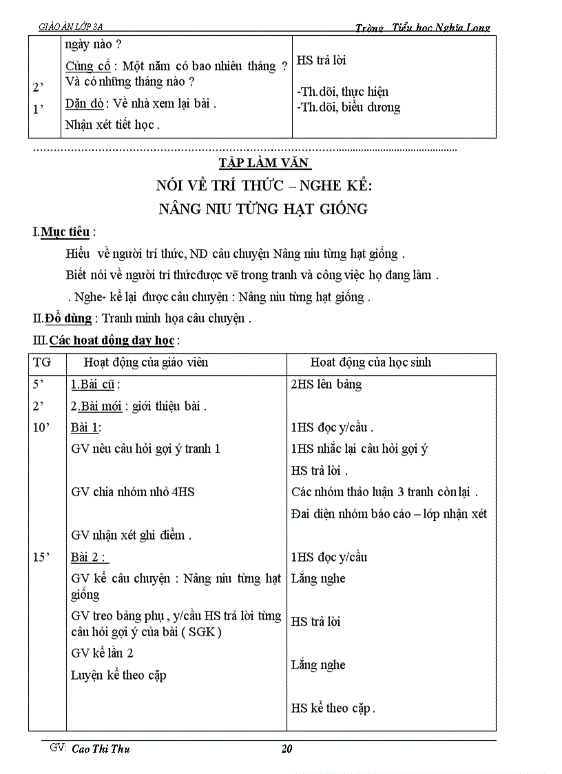 image for page Giáo án Tuần 21 đủ