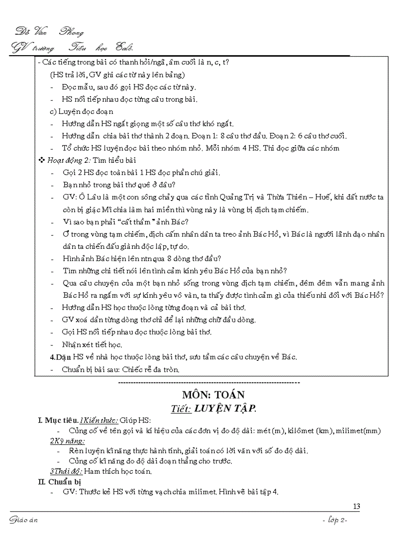 image for page Giao an tuan 30