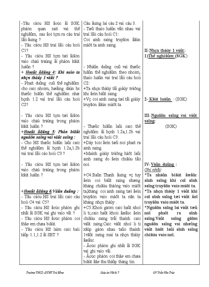 image for page Giáo án Vật lý 7 HKI