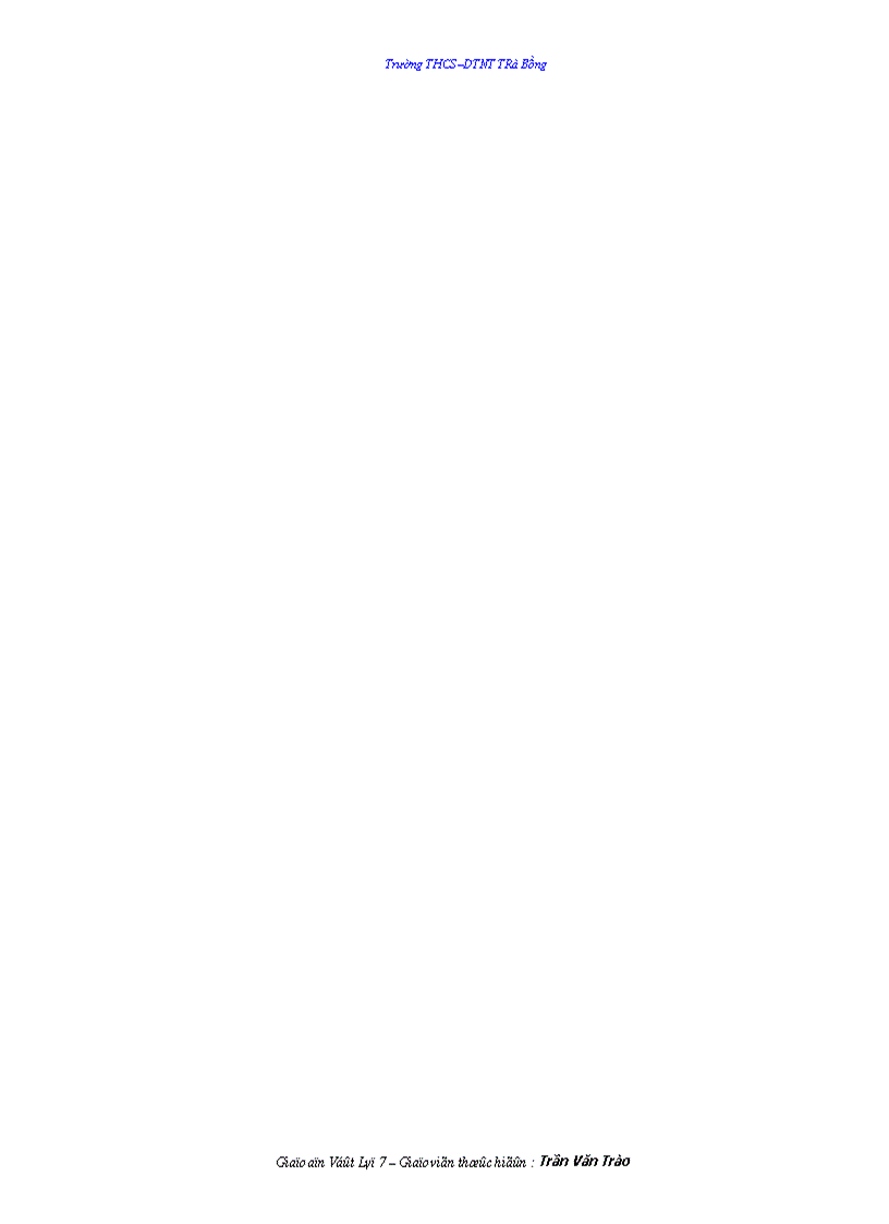 image for page Giáo án Vật lý 7 HKII