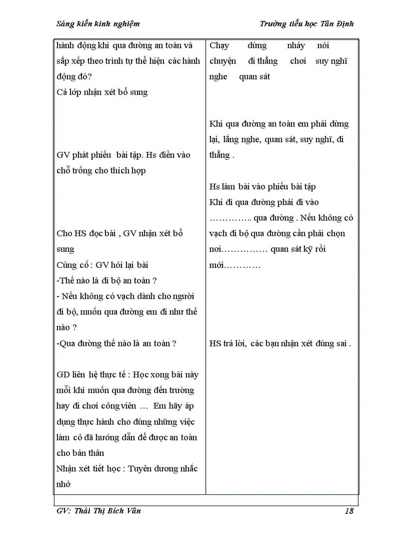 image for page Giáo dục an toàn giao thông trong trường tiểu học