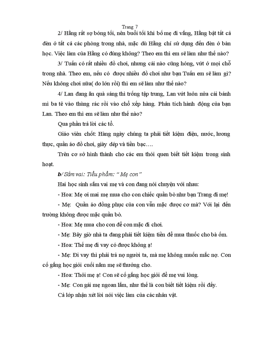 image for page Giáo dục đạo đức HS qua tiết thực hành đạo đức