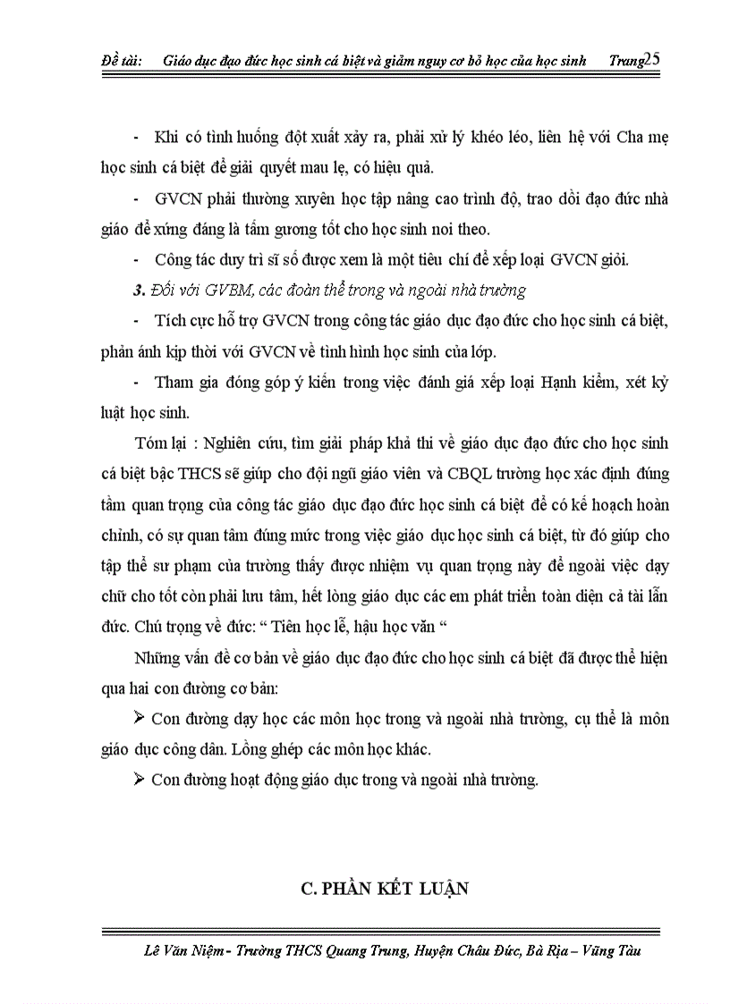 image for page Giáo dục đạo đức HS THCS