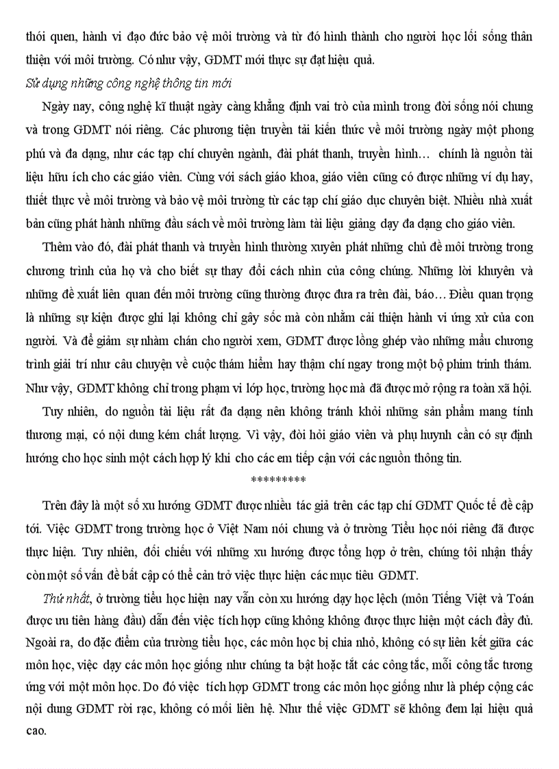 image for page Giao duc moi truong