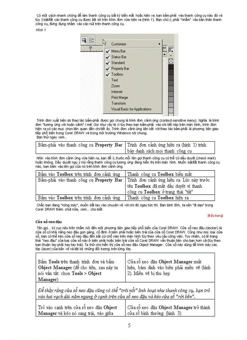 image for page Giáo trình CorelDraw
