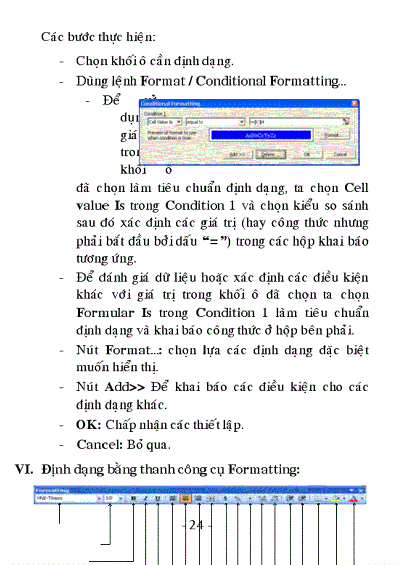 image for page Giao trinh Excel 2003 tron bo Co bai tap doc