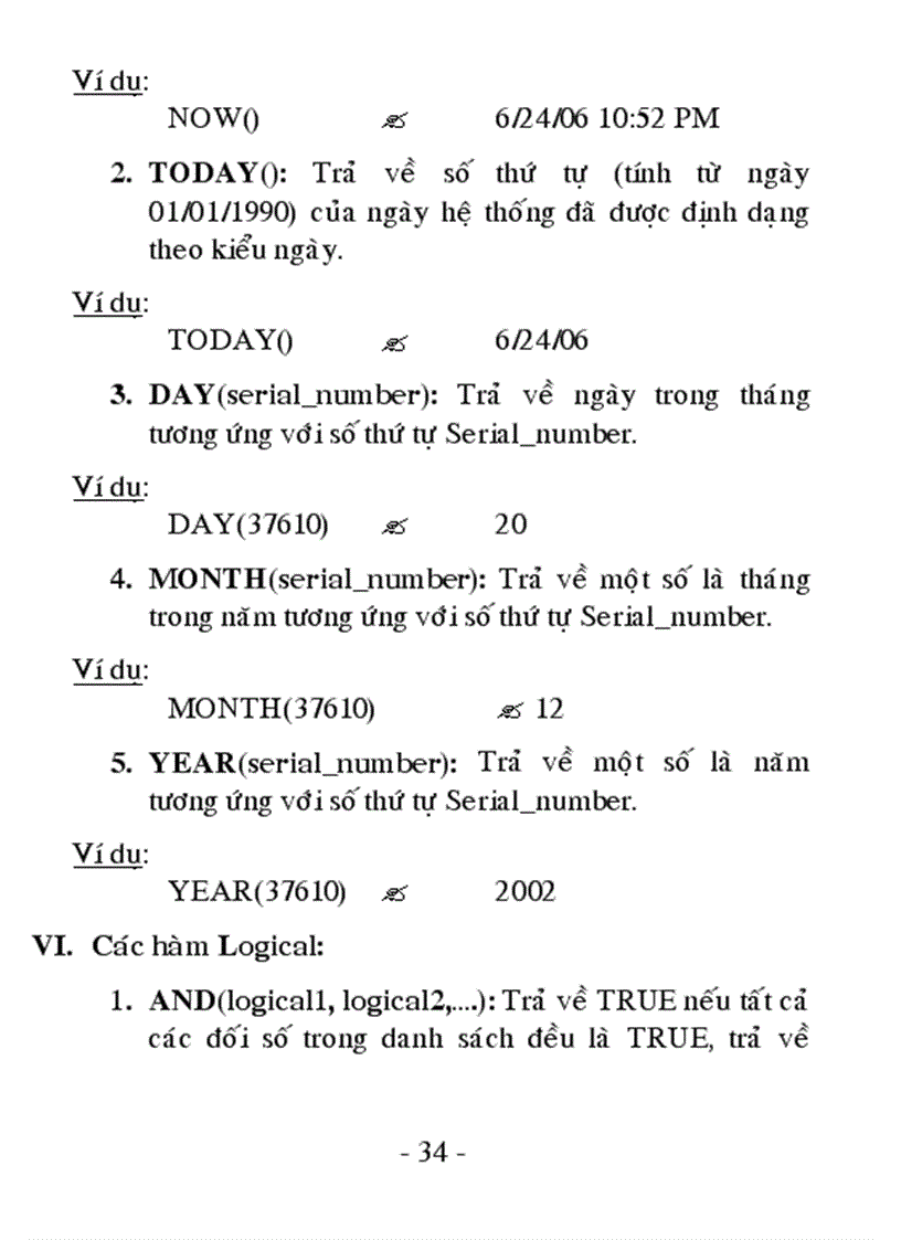 image for page Giao trinh Excel 2003 tron bo Co bai tap doc