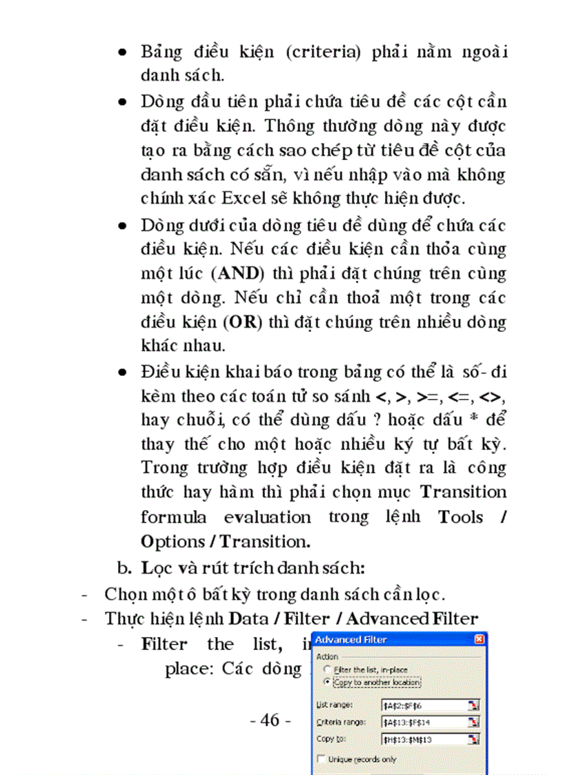 image for page Giao trinh Excel 2003 tron bo Co bai tap doc