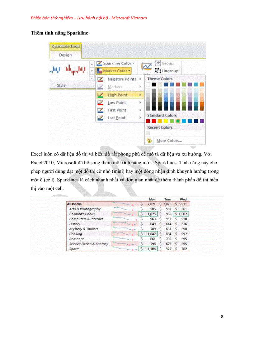 image for page Giáo trình Excel 2010 Microsoft Việt Nam