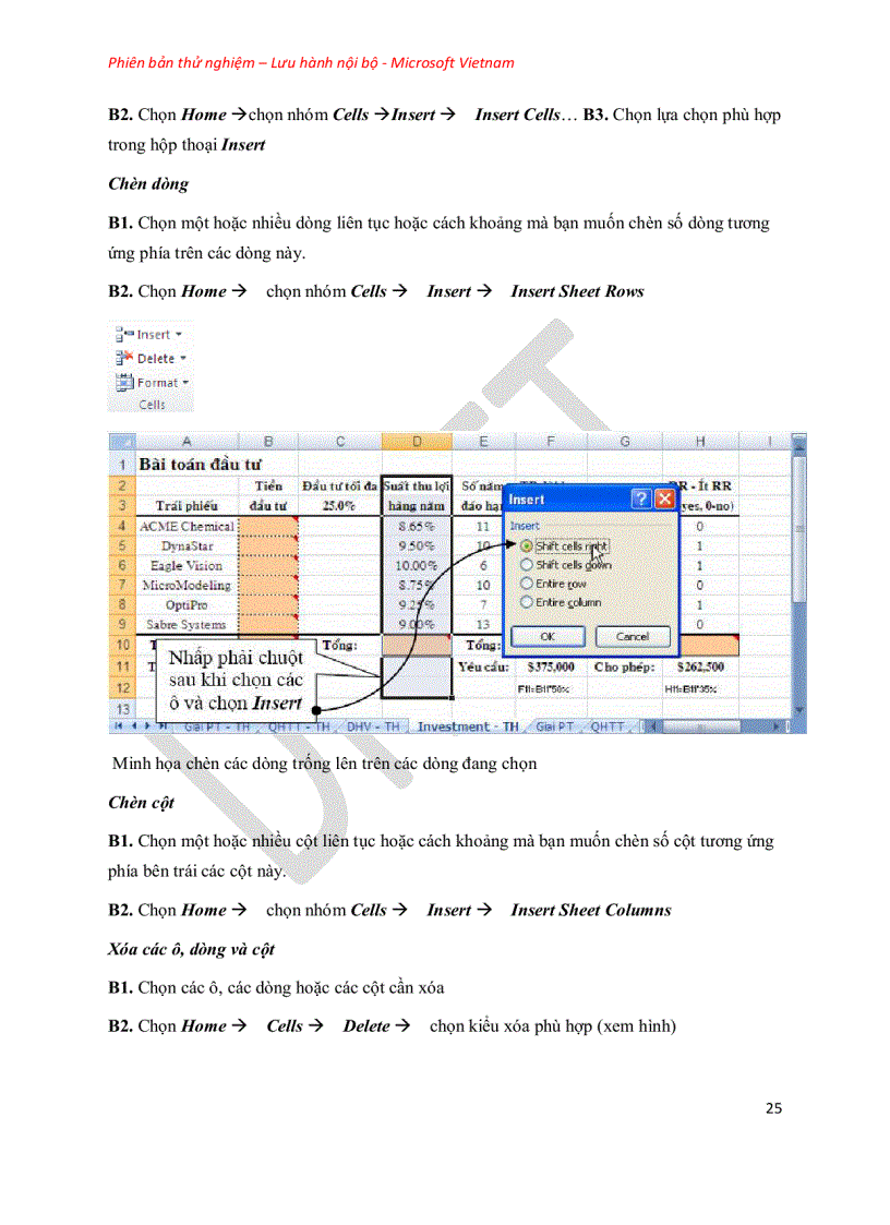 image for page Giáo trình Excel 2010 Microsoft Việt Nam