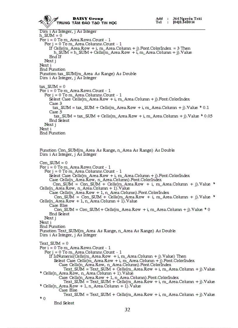 image for page Giao trinh Excel