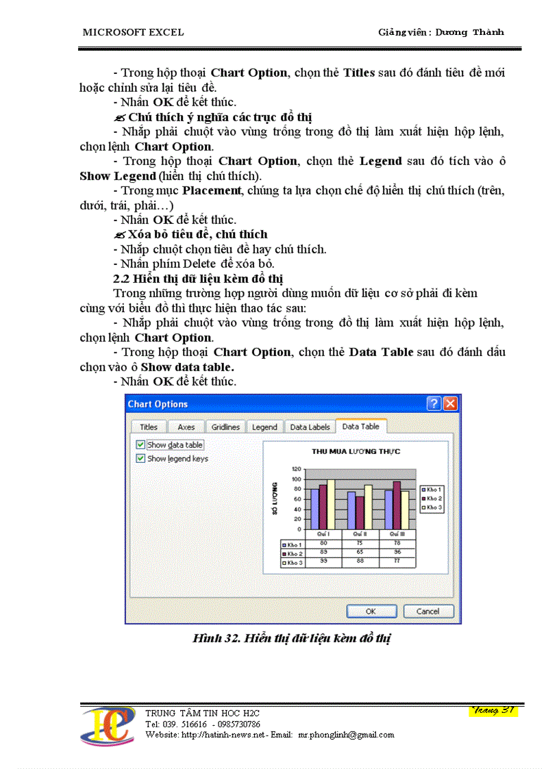 image for page Giáo trình excell toàn tập