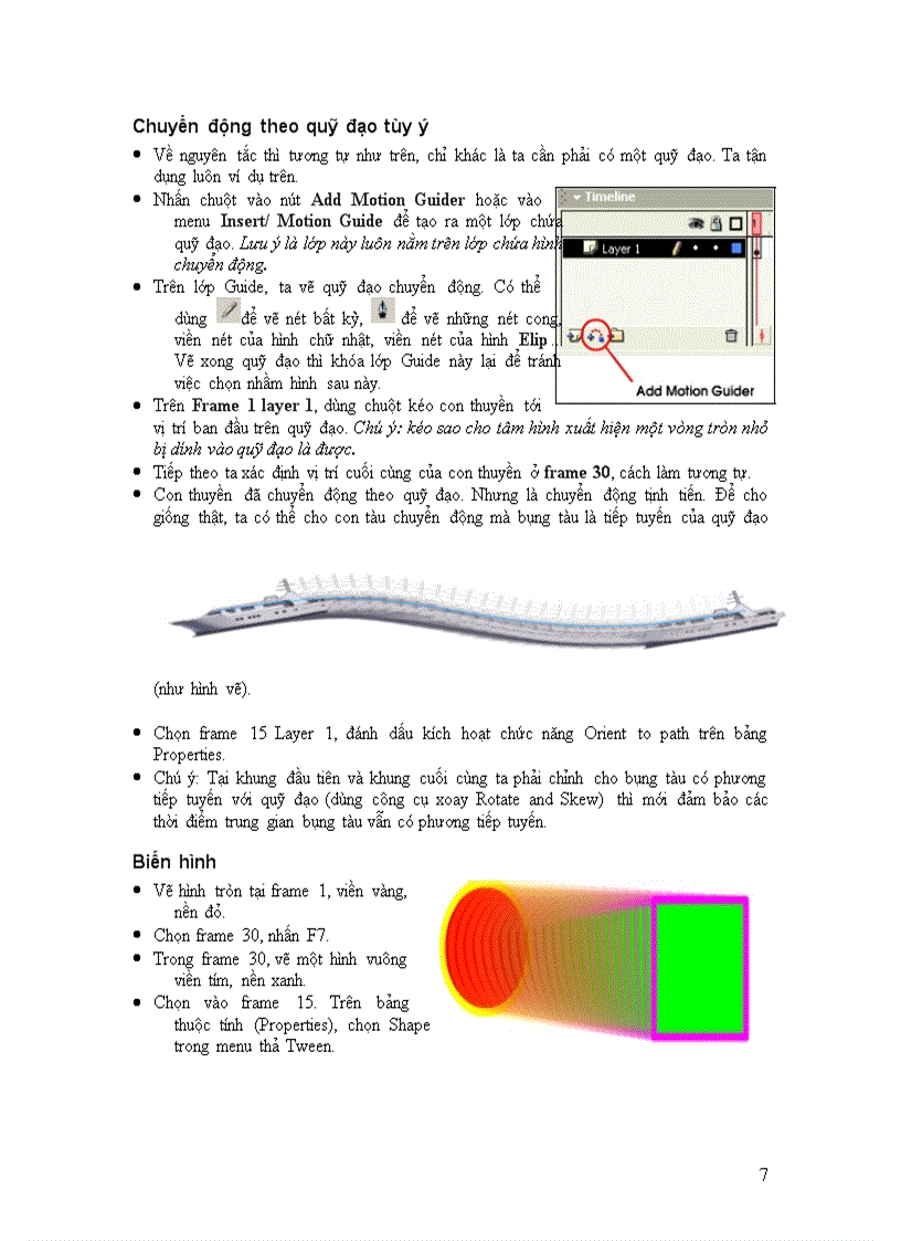 image for page Giao trinh Flash
