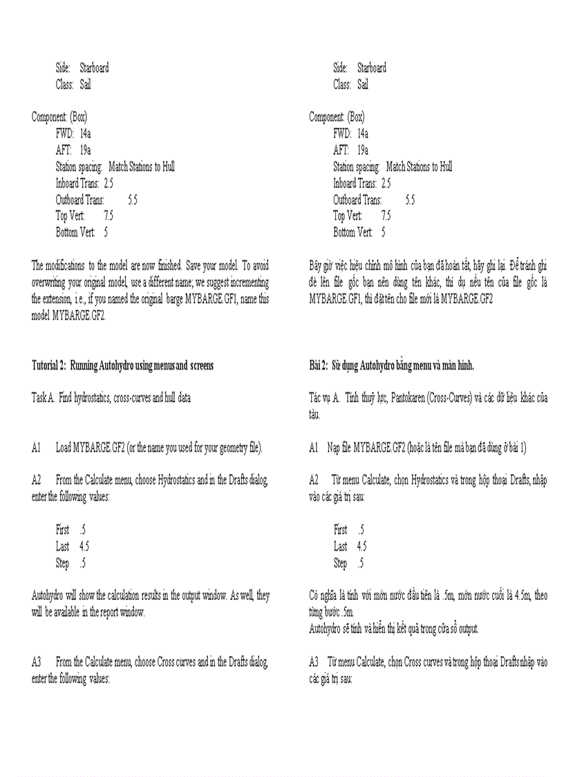 image for page Giao trinh hoc Autoship Modun Autohydro