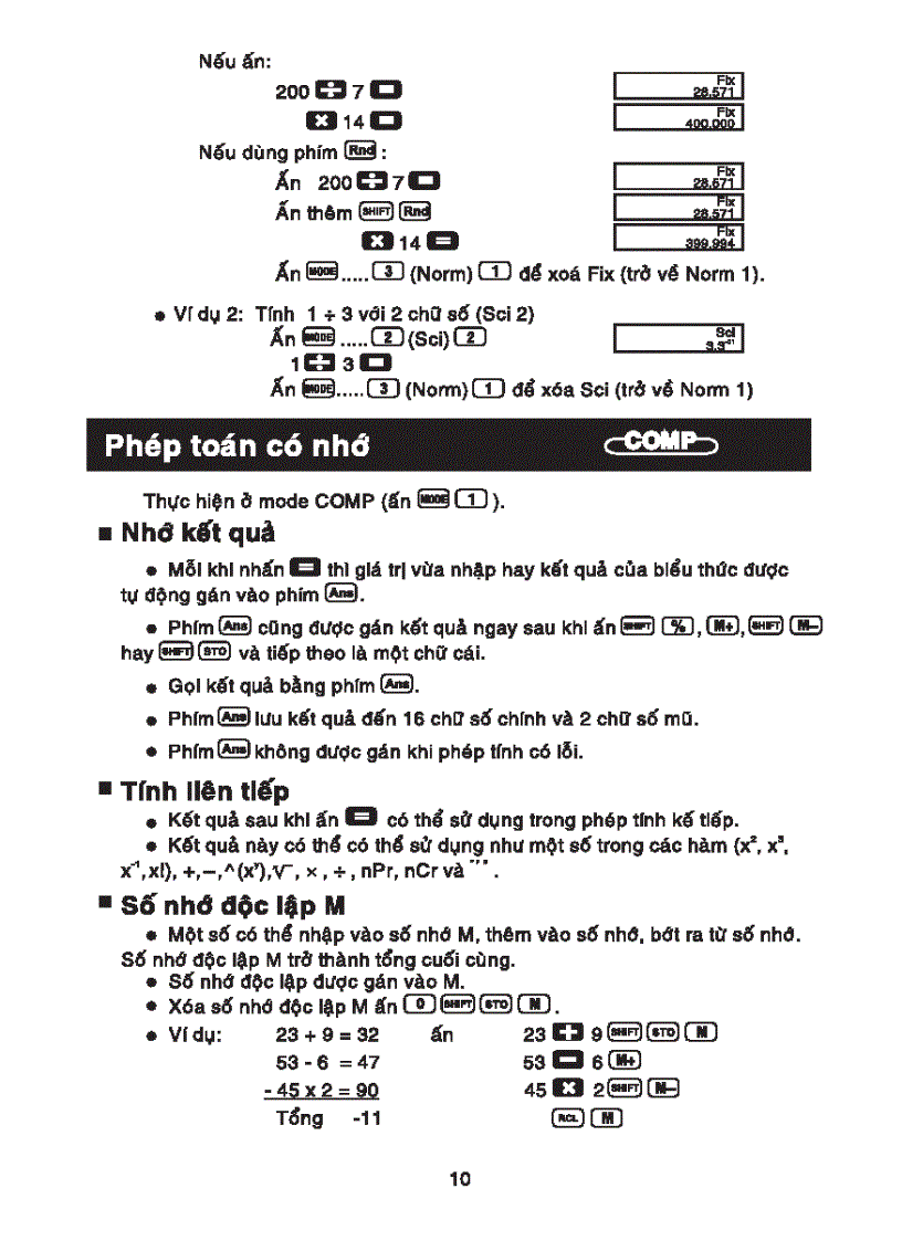 image for page Giáo trình hướng dẫn sử dụng máy casio 500ms