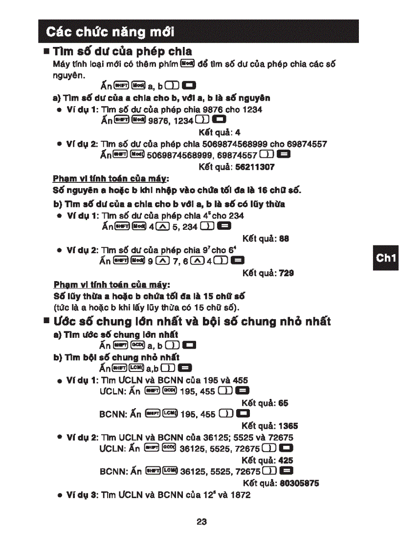 image for page Giáo trình hướng dẫn sử dụng máy casio 500ms
