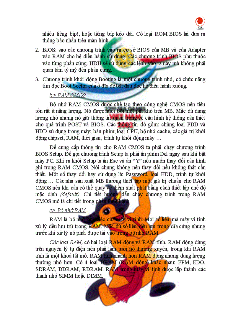 image for page Giáo trình lắp ráp sữa chữa máy tính