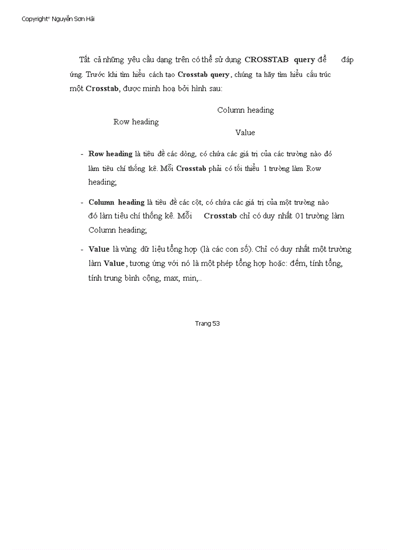 image for page Giao trinh Microsoft Access 2000