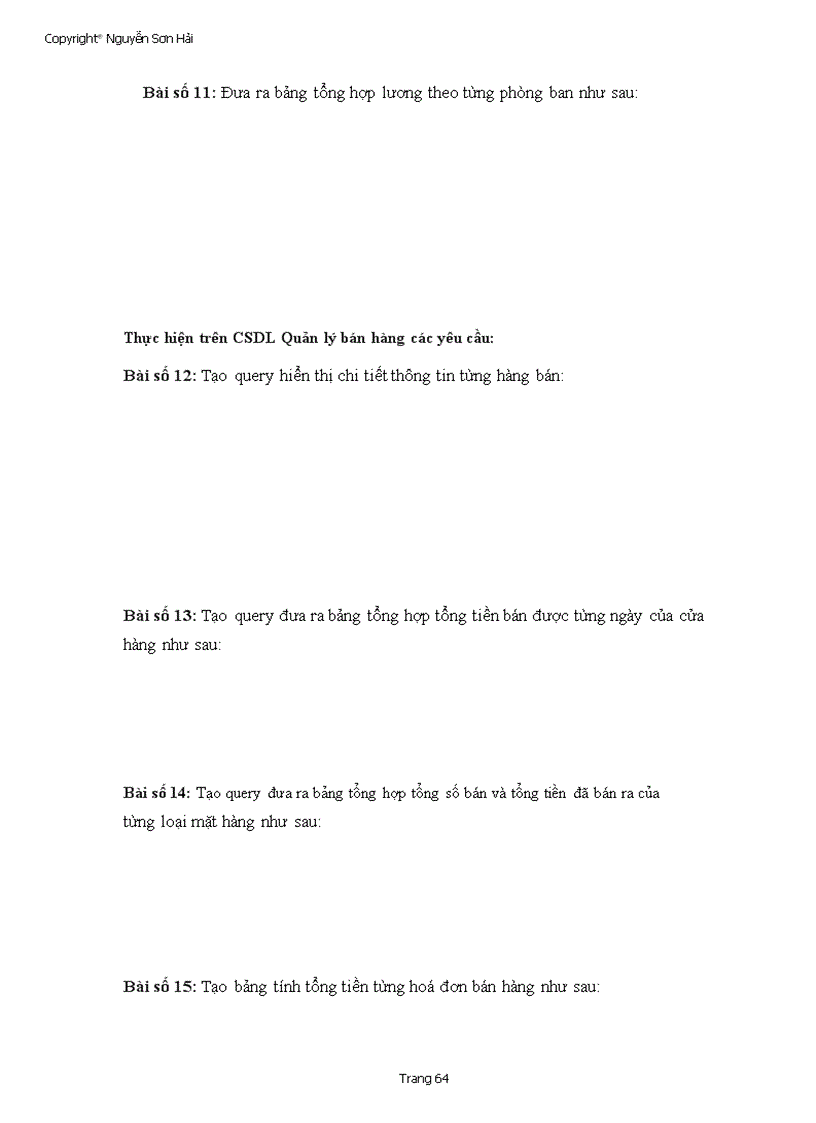 image for page Giao trinh Microsoft Access 2000