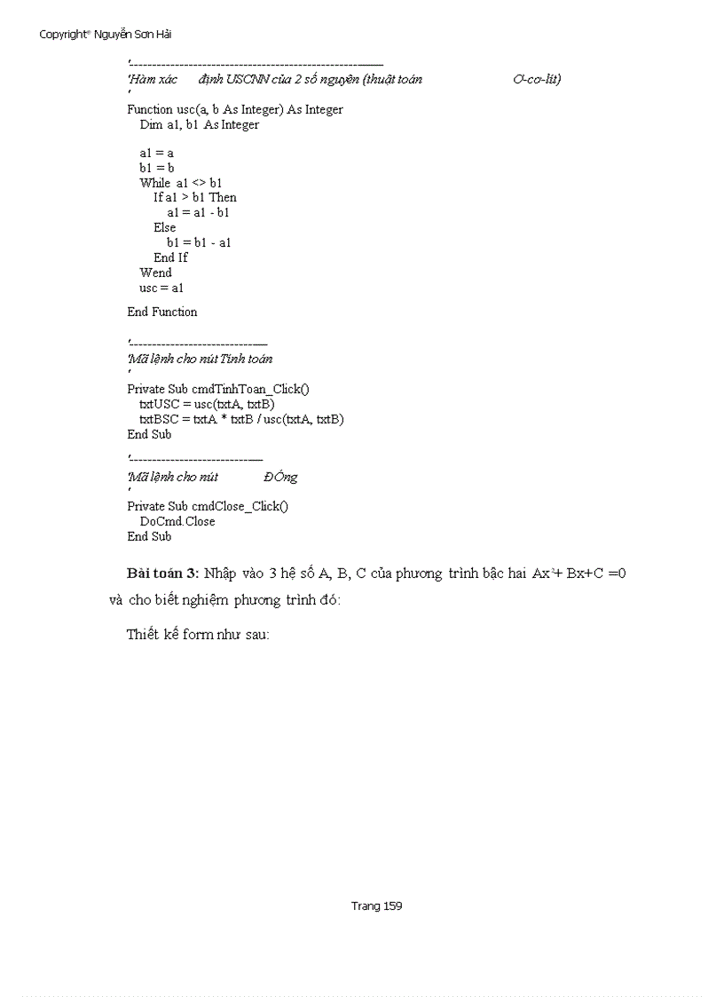 image for page Giao trinh Microsoft Access 2000