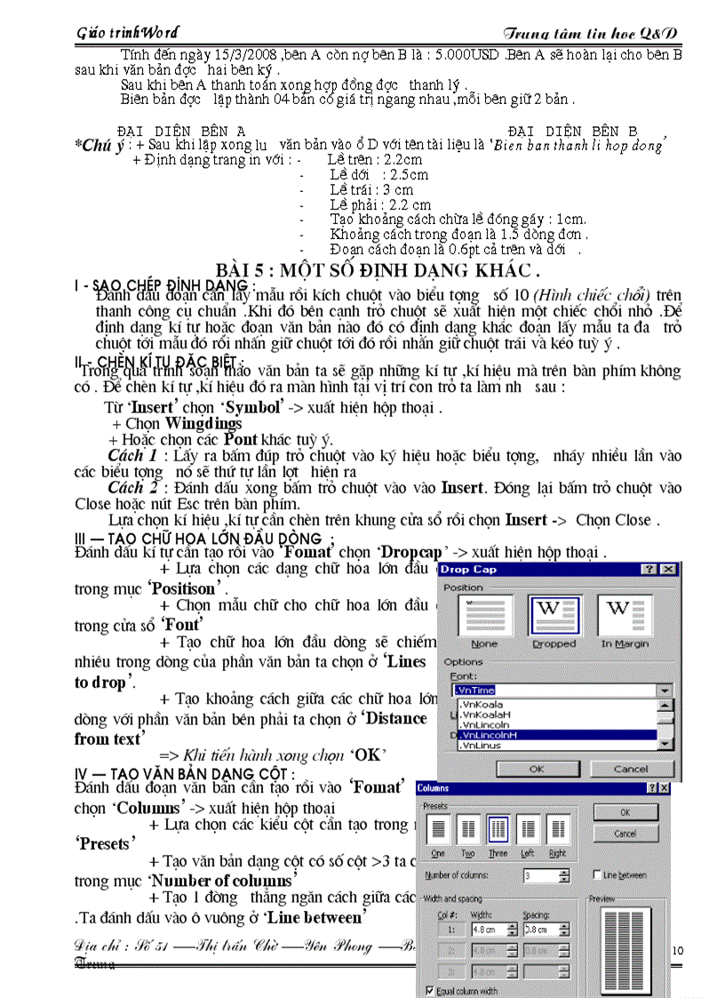 image for page Giáo trình Microsoft Word kèm bài tập thực hành