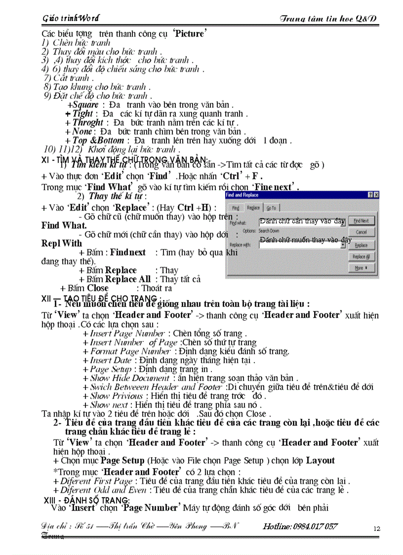 image for page Giáo trình Microsoft Word kèm bài tập thực hành