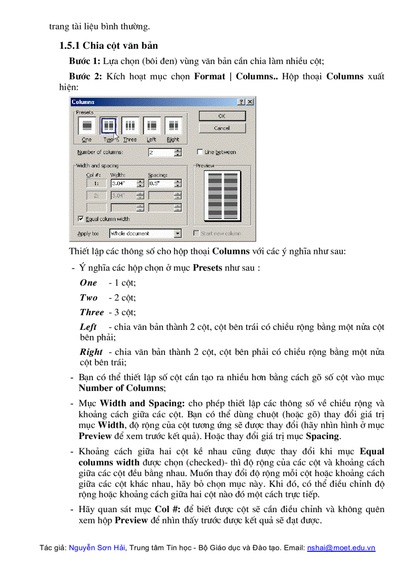 image for page Giáo trình MS Word