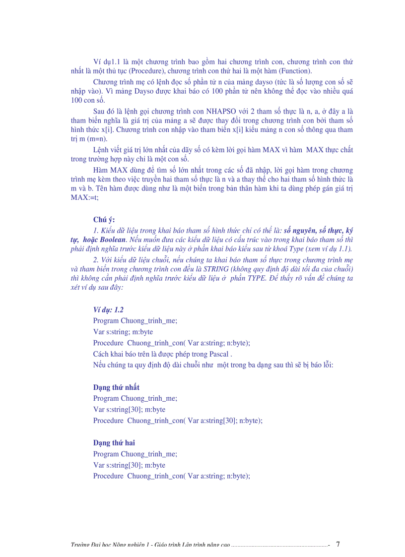 image for page Giáo trình pascal nâng cao
