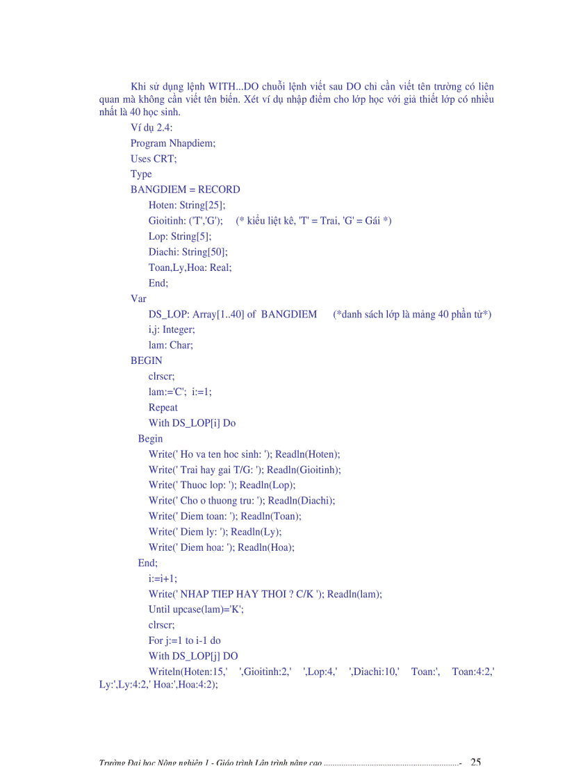 image for page Giáo trình pascal nâng cao