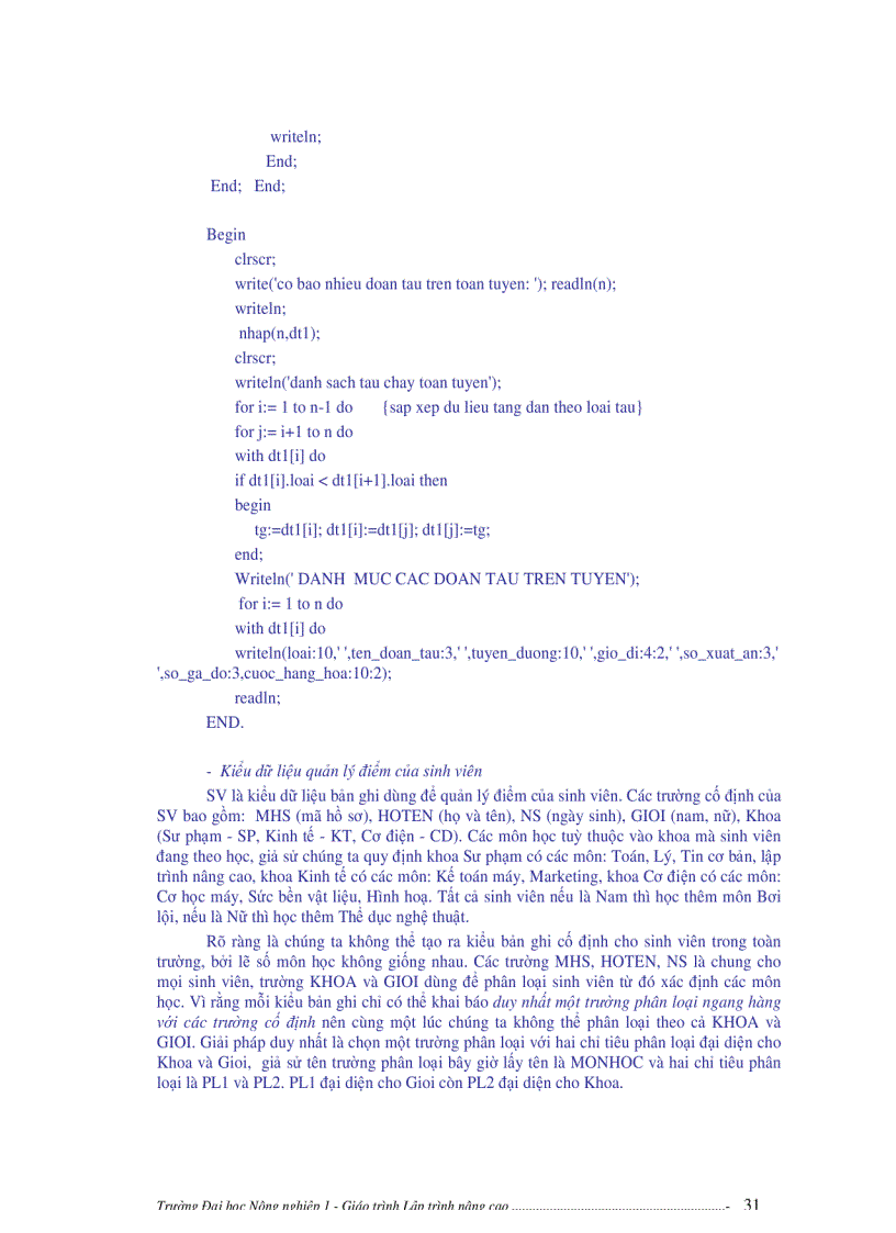 image for page Giáo trình pascal nâng cao