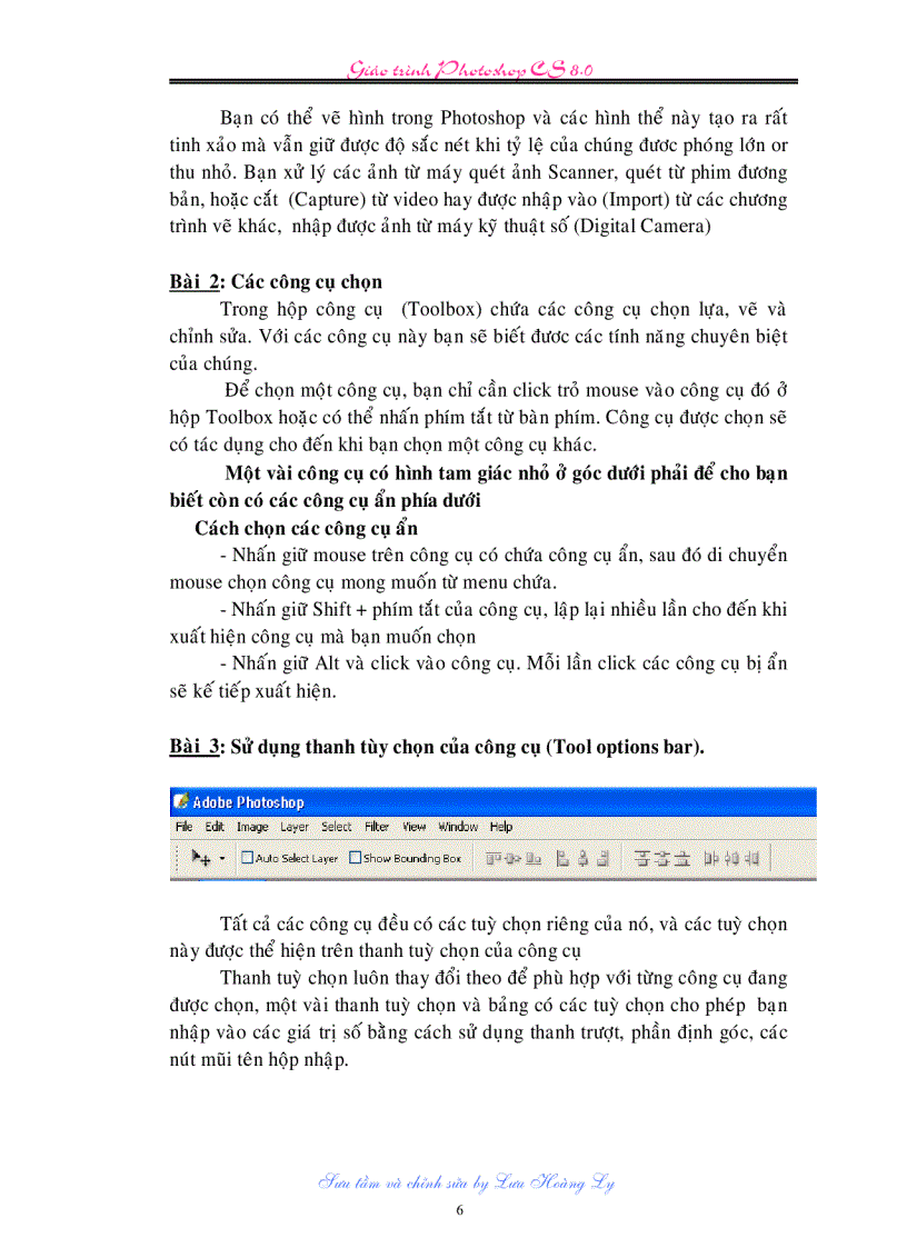 image for page Giao trinh Photoshop