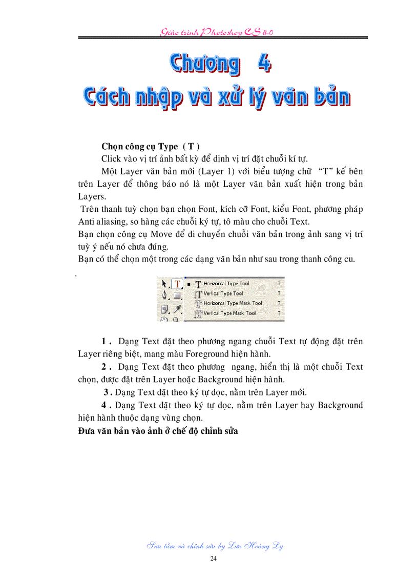 image for page Giao trinh Photoshop