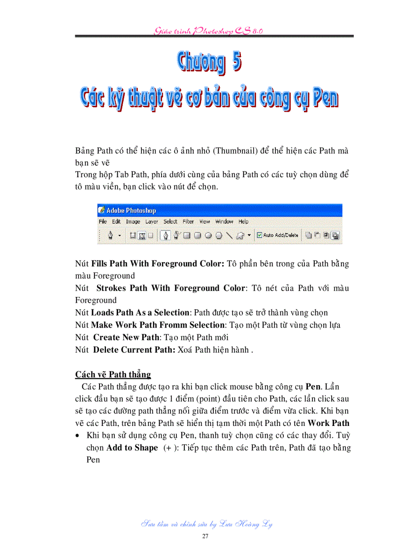 image for page Giao trinh Photoshop