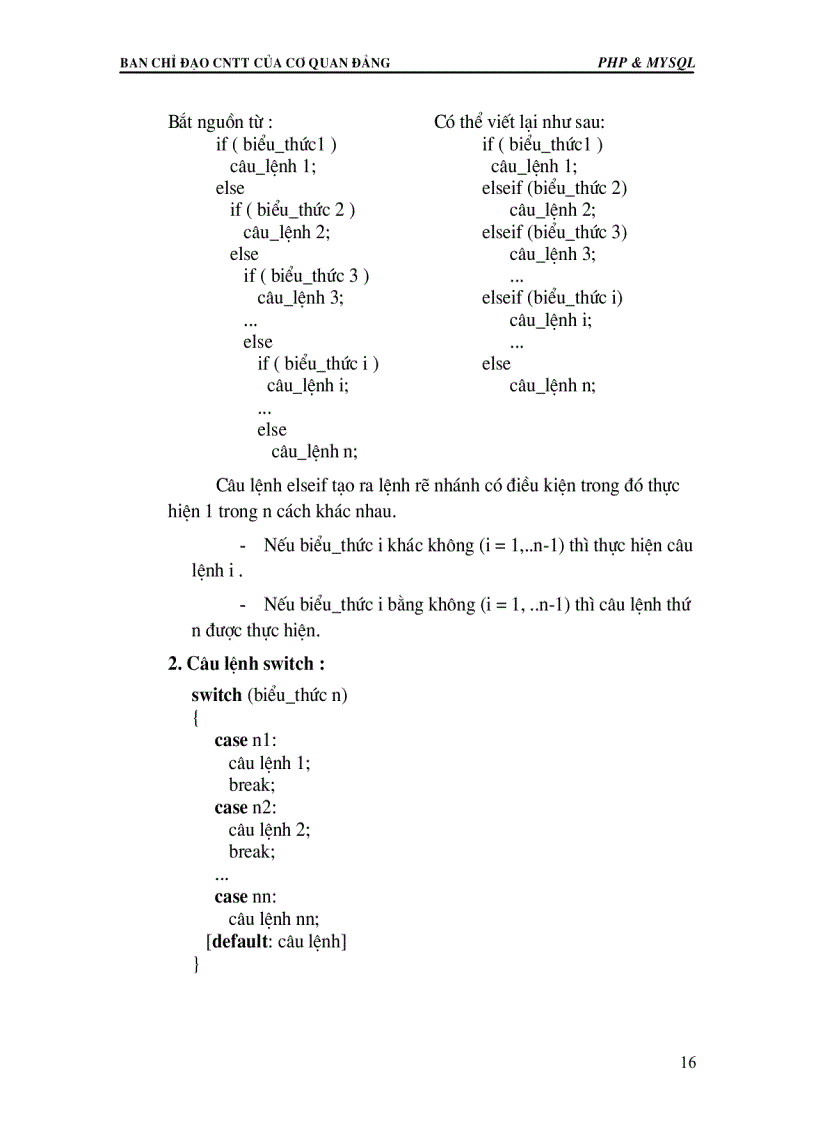 image for page Giáo trình PHP va SQL
