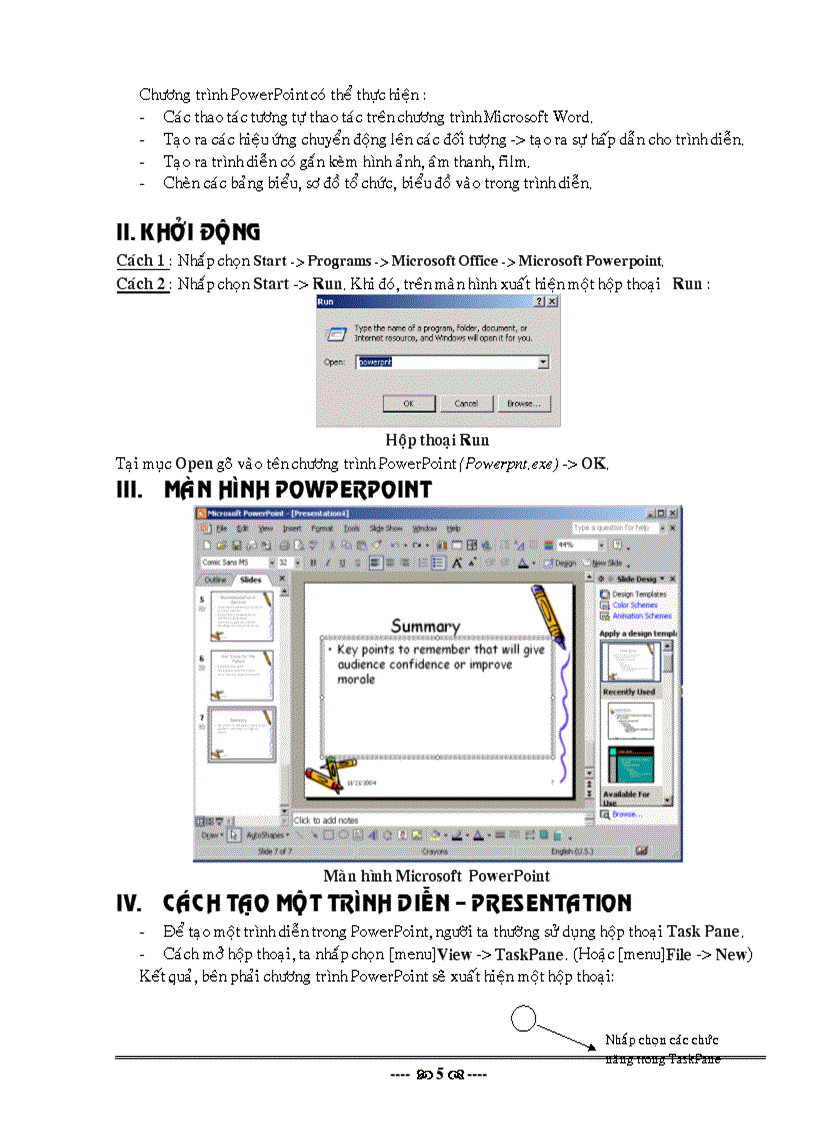 image for page Giáo trình Powerpoint 2003
