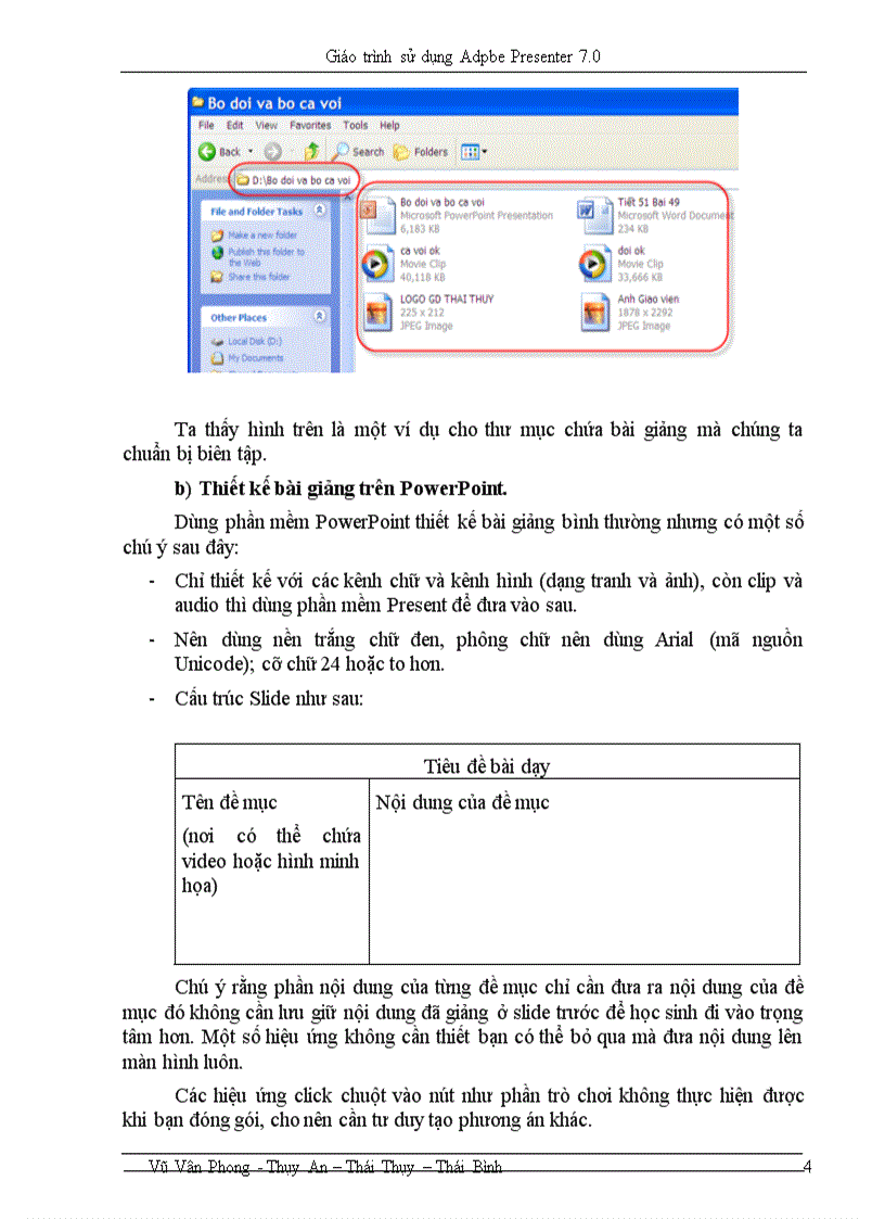image for page Giáo trình Presenter 7 0 để thiết kế E learning
