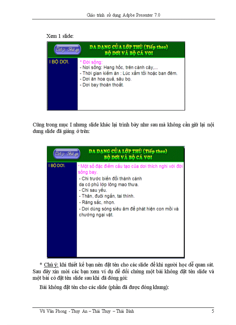 image for page Giáo trình Presenter 7 0 để thiết kế E learning