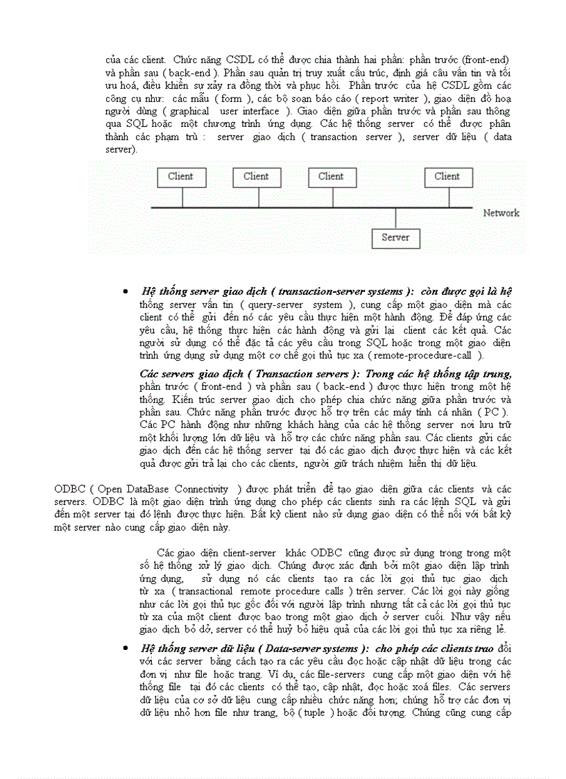 image for page Giáo trình Quản trị CSDL