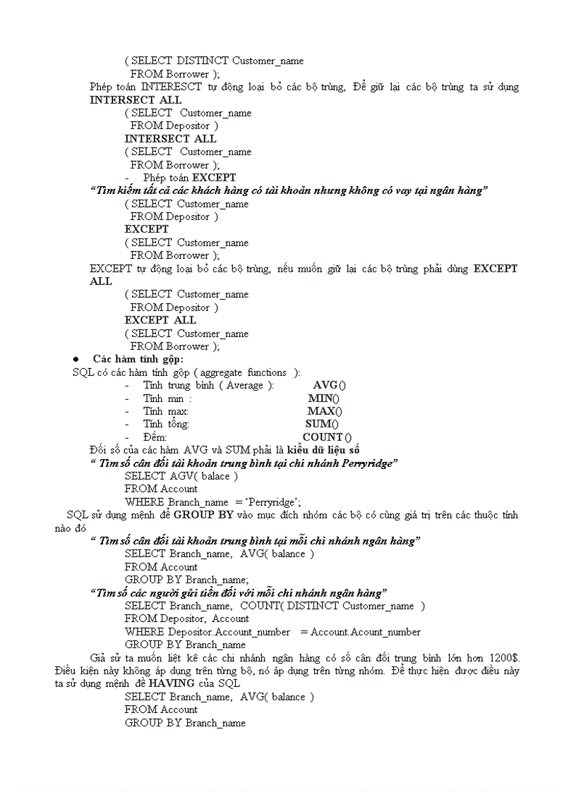 image for page Giáo trình Quản trị CSDL